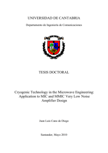 Cryogenic Technology in the Microwave Engineering: Application to