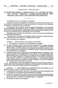 CONVENCIÓN SOBRE LA PREVENCIÓN Y EL CASTIGO DE DELI