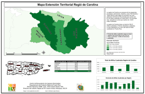Extensión Territorial de la Región de Carolina