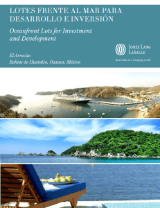 lotes frente al mar para desarrollo e inversión