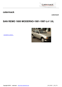 catermack SAN REMO 1600 MODERNO-1981-1997