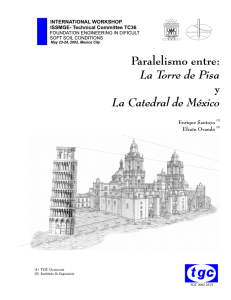 Paralelismo entre la Torre de Pisa y La Catedral de México