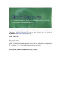 John Smith - Global Discourse