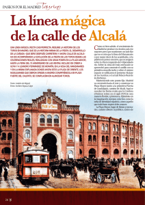 La línea mágica de la calle de Alcalá