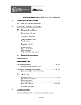Lincocin Antibiotico Inyectable