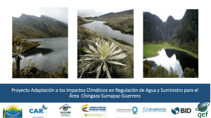 Proyecto Adaptación a los Impactos Climáticos en Regulación de