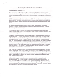 Creciendo y Aprendiendo: De Tres a Cuatro Meses Información