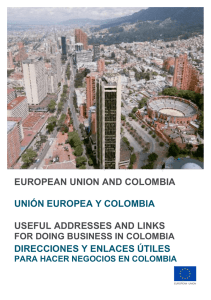 european union and colombia unión europea y colombia