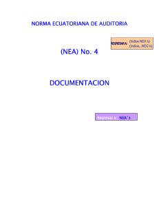 (NEA) No. 4 - Colegio de Contadores Bachilleres y Públicos del