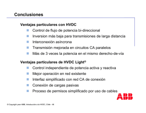 Introducción a la HVDC