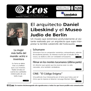 El arquitecto Daniel Libeskind y el Museo Judío de Berlín