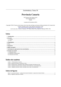 Provincia Canaria - Universidad de Murcia