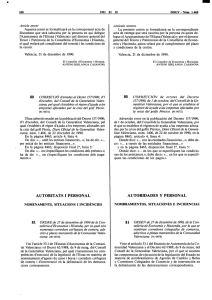 Article tercer 80 CORRECCIÓ d`errades al Decret 157/1990, d`1 d