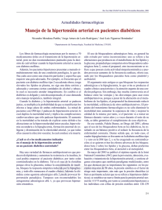 Manejo de la hipertensión arterial en pacientes - E-journal