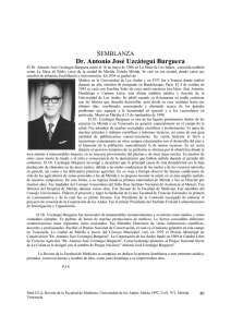 Dr. Antonio José Uzcátegui Burguera