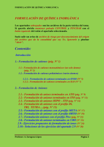 Contenido: - Profesor particular de Física y Química