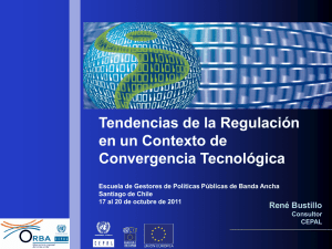 Regulador Convergente - Comisión Económica para América Latina
