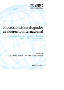 Protección de los Refugiados en el Derecho Internacional