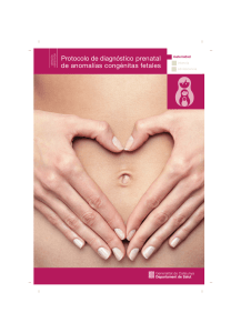 Protocolo de diagnóstico prenatal de anomalías congénitas fetales