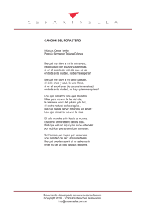 Cesar Isella - Cancion del Forastero