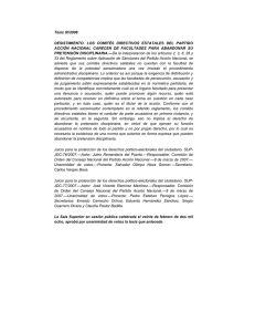 tesis ix/2008. desistimiento. los comités directivos estatales del