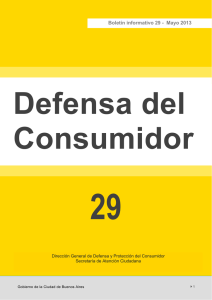 DG. Defensa y Protección del Consumidor