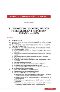 El proyecto de Constitución Federal... Francisco Javier Enériz