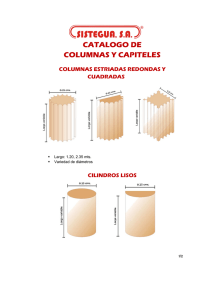 catalogo de columnas y capiteles