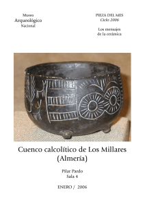 Cuenco calcolítico - Museo Arqueológico Nacional