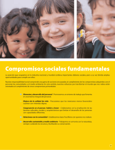 Compromisos sociales fundamentales