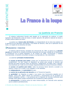 La justicia en Francia