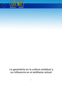 La geometría en la cultura andalusí y su influencia en el estilismo