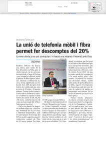 Bon dia - Andorra Telecom