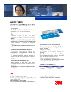 Hoja Técnica Cold Pack [Compatibility Mode]