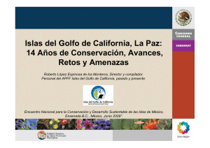 Islas del Golfo de California, La Paz: 14 Años de Conservación