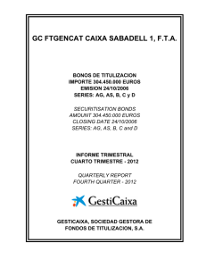GC FTGENCAT CAIXA SABADELL 1, F.T.A.