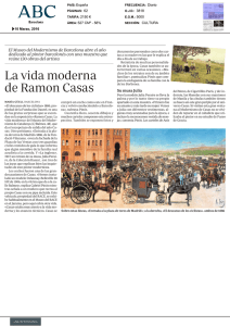 La vida moderna de Ramon Casas