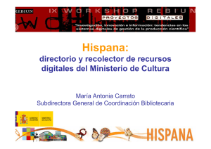 Hispana - Bibliotecas Universidad de Salamanca