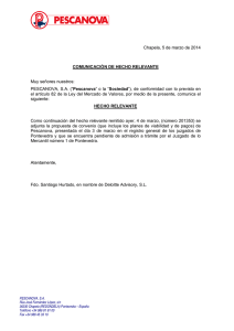 20140228 Propuesta de convenio Pescanova