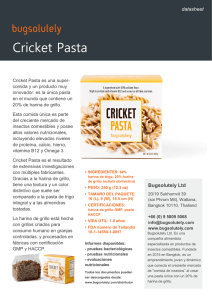 Cricket Pasta