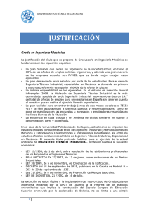 justificación - Universidad Politécnica de Cartagena