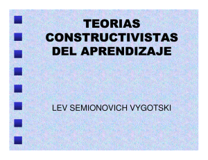 TEORIAS CONSTRUCTIVISTAS DEL APRENDIZAJE