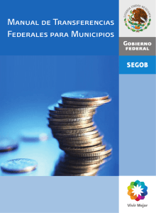 Manual de Transferencias Federales para Municipios