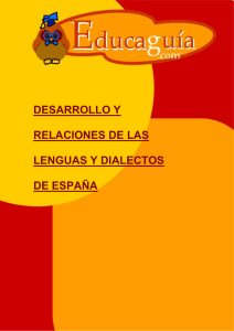 Lenguas y Dialectos de España
