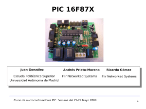 PIC 16F87X - iea robotics