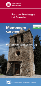 Montnegre carener - Ajuntament de Sant Celoni