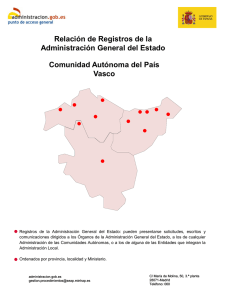 País Vasco - Administracion.gob.es