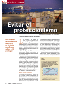 Evitar el proteccionismo