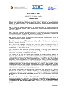 RTE INEN 034 (3R) - Servicio Ecuatoriano de Normalización