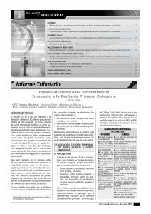 Informe Tributario - Revista Asesor Empresarial